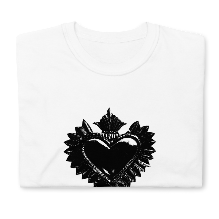 T-Shirt Men - Darker Hearts, Black Heart