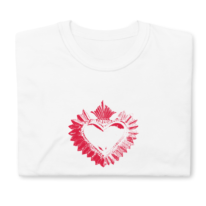 T-Shirt Women - Darker Hearts, Red Heart