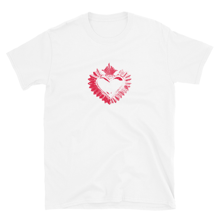 T-Shirt Damen - Darker Hearts, Red Heart