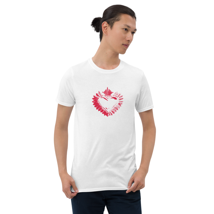 T-Shirt Herren - Darker Hearts, Red Heart