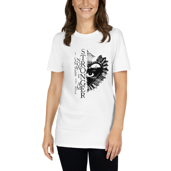 Women's T-Shirt - Now I Am Stronger, Darker Hearts