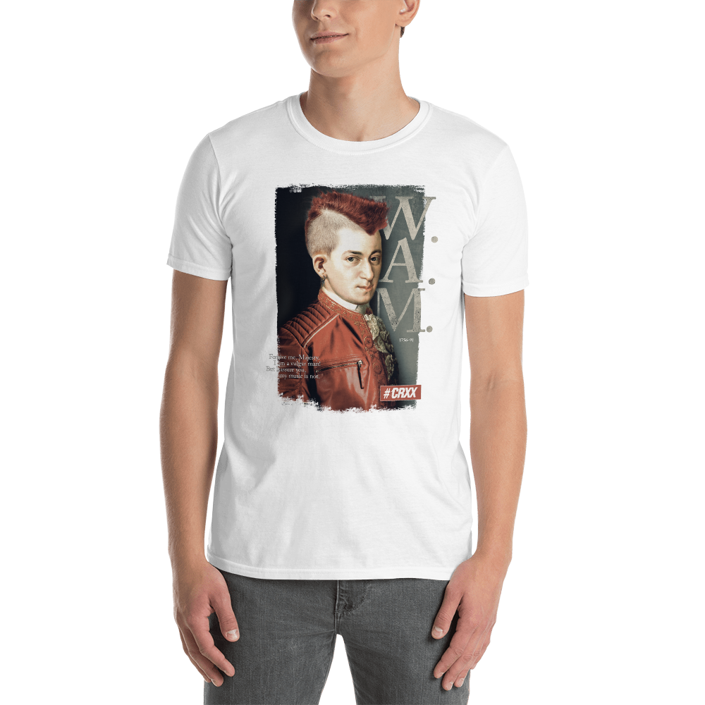 T-Shirt Men - Mozart Punk Iroquois