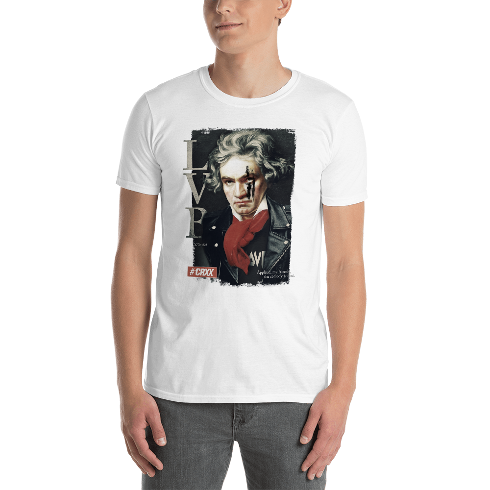 Herre T-shirt - Beethoven Rocker