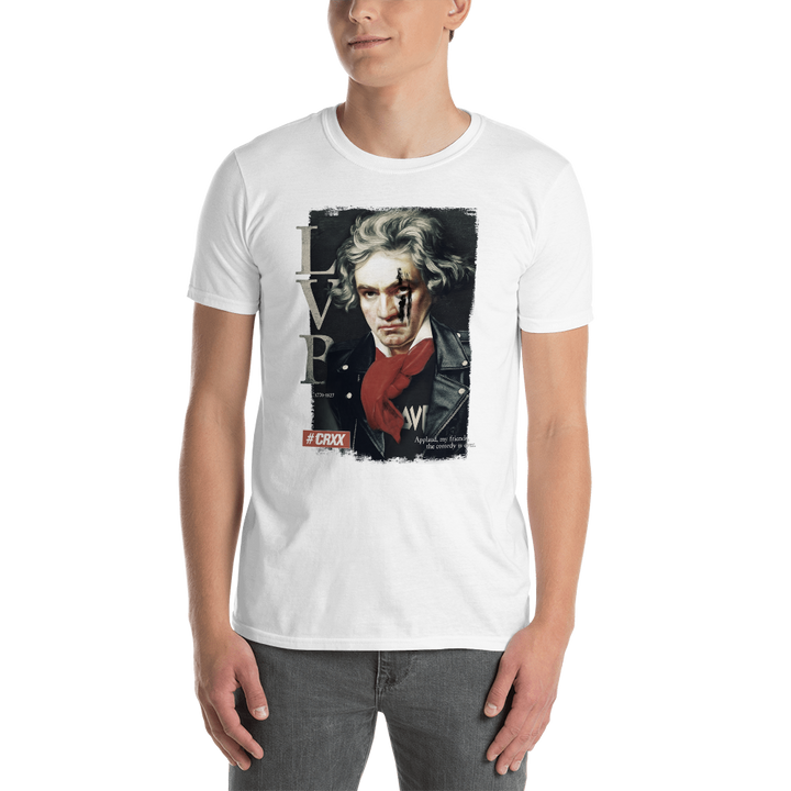 Herre T-shirt - Beethoven Rocker