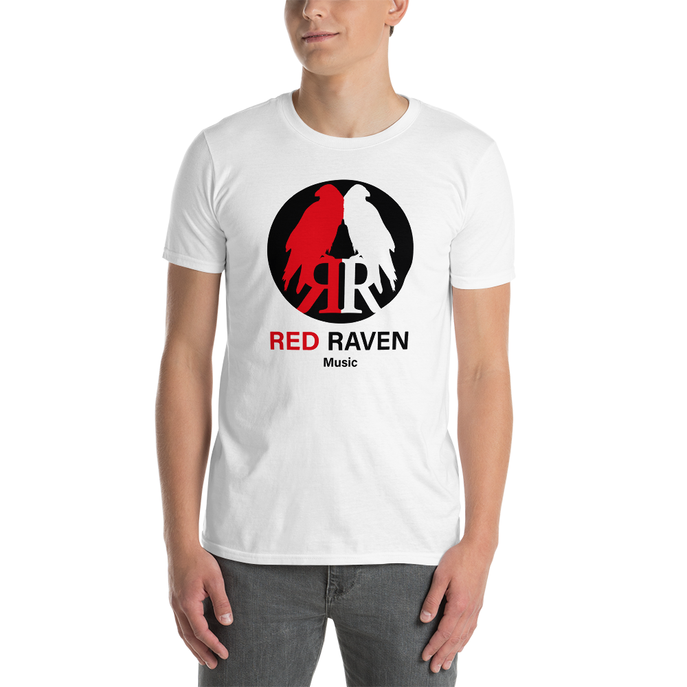 T-Shirt Men - Red Raven Music Logo