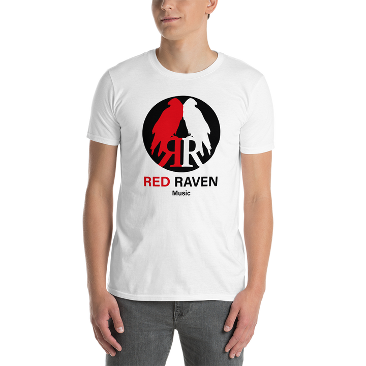 T-shirt mænd - Red Raven Music Logo