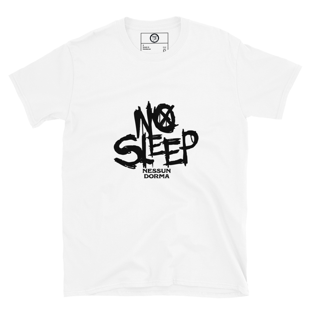 T-shirt women - No Sleep (Nessun Dorma)