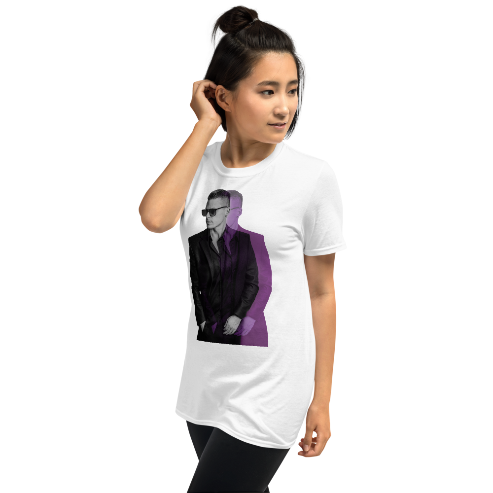 T-shirt women - Shadow Cool Purple, black