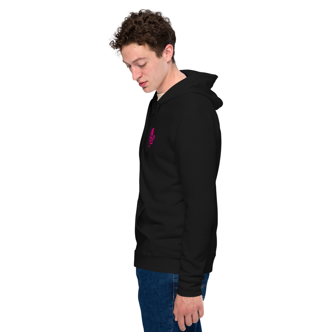 Zipper hoodie men - No Sleep (Nessun Dorma), pink