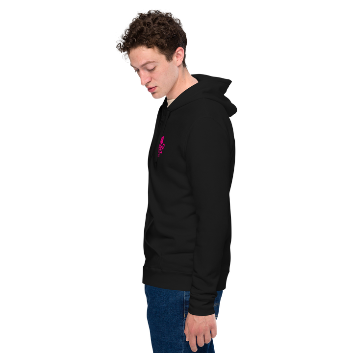 Zipper hoodie men - No Sleep (Nessun Dorma), pink