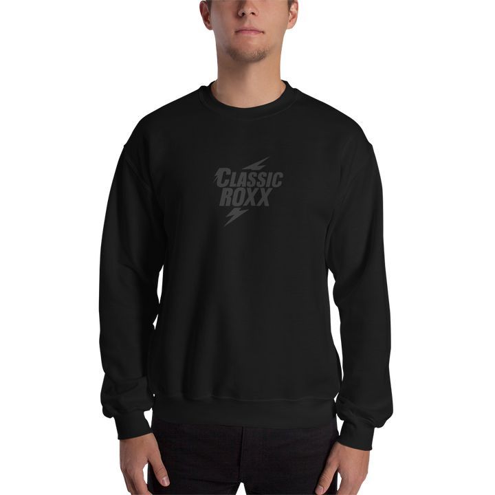 Pullover Herren - Classic RoXX Logo, black on black