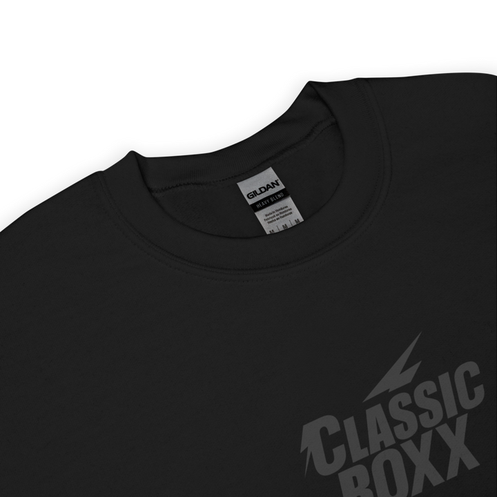 Pullover Herren - Classic RoXX Logo, black on black