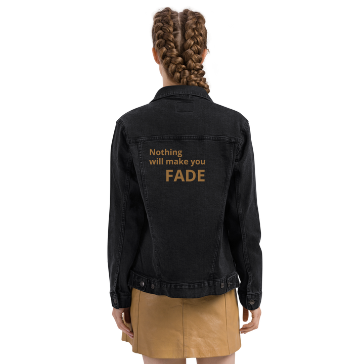 Denim jacket women - Nothing will make you fade