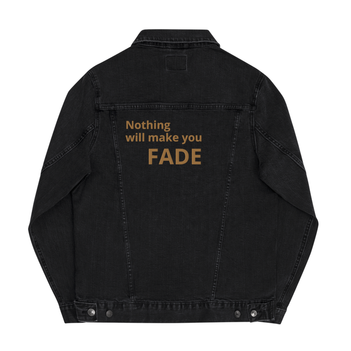 Denim jacket men - Nothing will make you fade