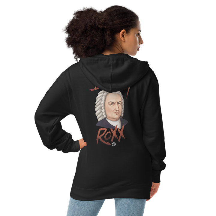 Zipper Hoodie made of fleece for women - Bach RoXX