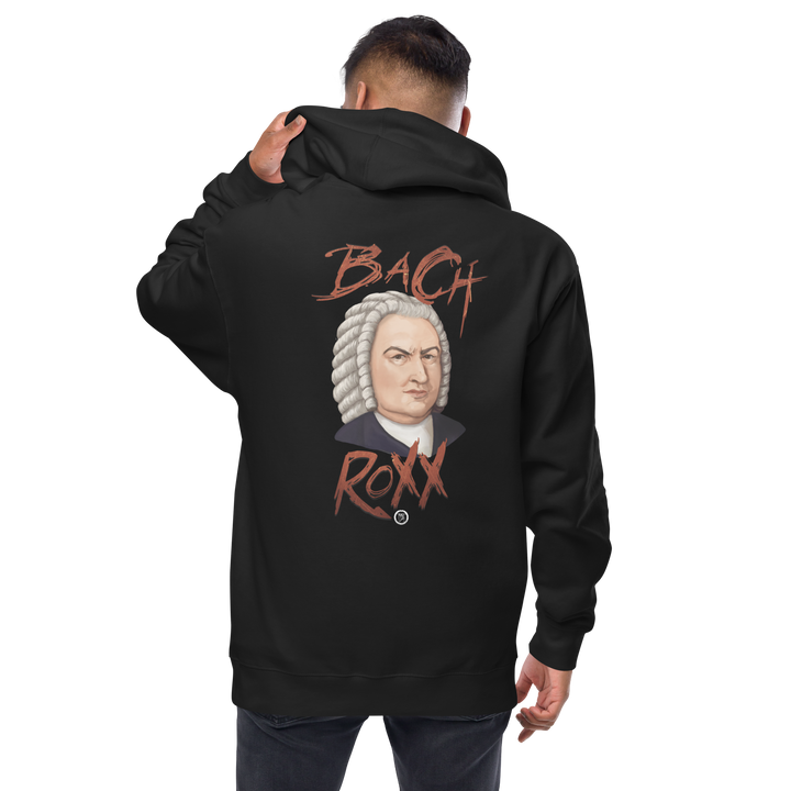 Zipper Hoodie made of fleece for men - Bach RoXX