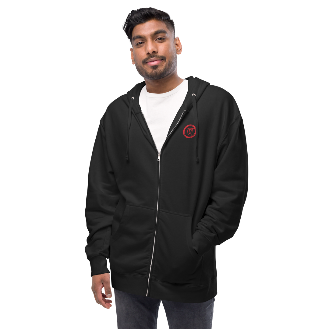 Men's Fleece Zipper Hoodie - Classic Rocks