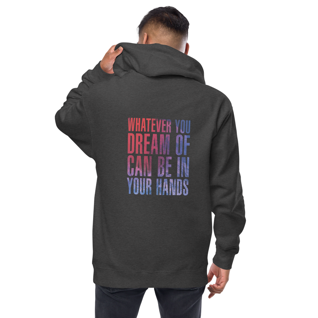 Zipper Hoodie aus Fleece Herren - When You Roar, Lyrics