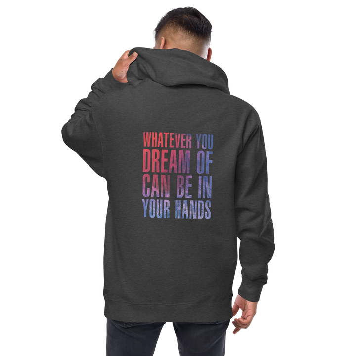 Zipper Hoodie aus Fleece Herren - When You Roar, Lyrics