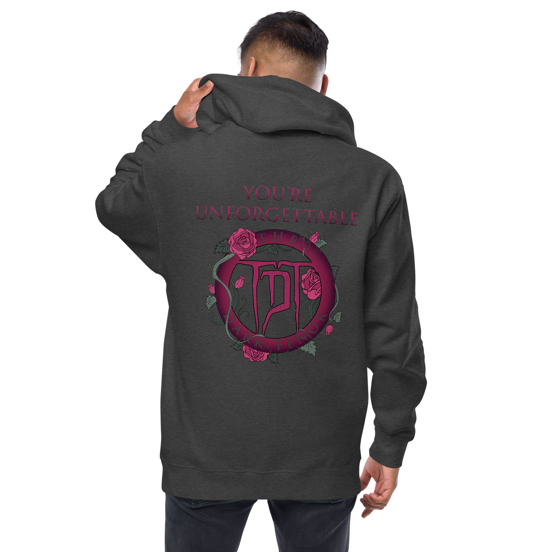 Men's Fleece Zipper Hoodie - Unforgettable