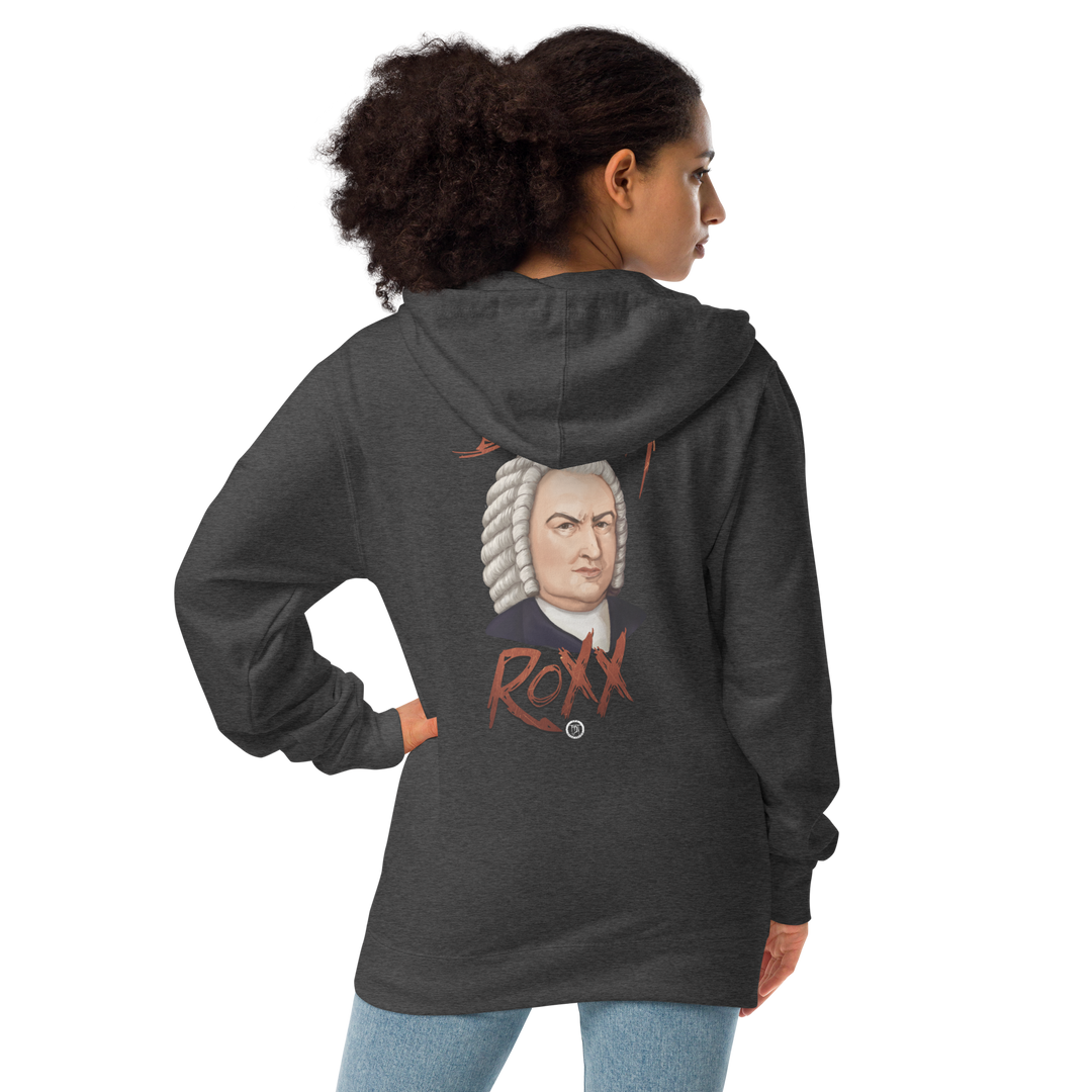 Zipper Hoodie made of fleece for women - Bach RoXX