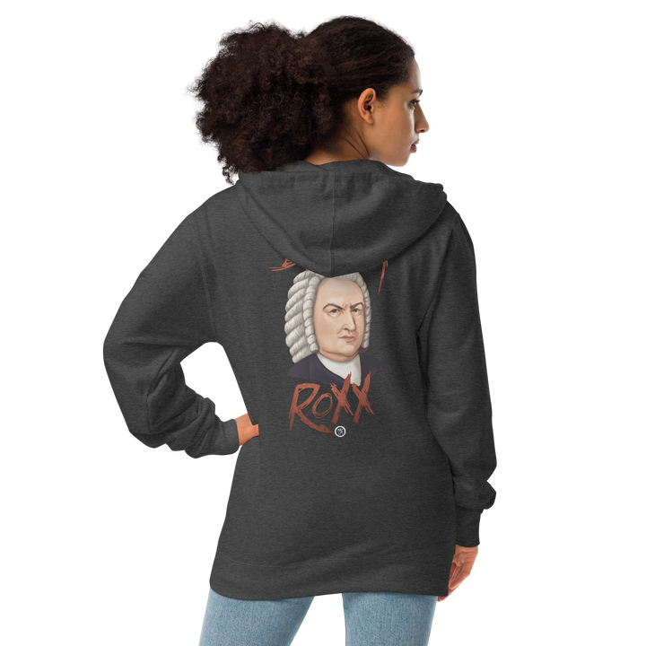 Zipper Hoodie made of fleece for women - Bach RoXX