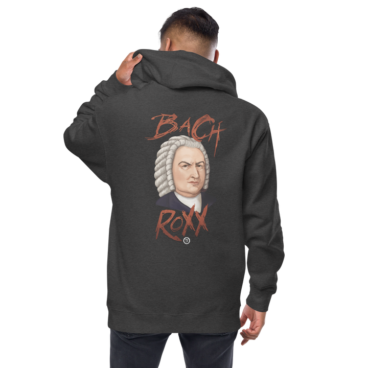 Zipper Hoodie made of fleece for men - Bach RoXX