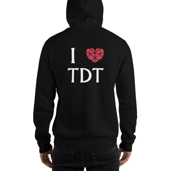 Hoodie Men - I Love TDT