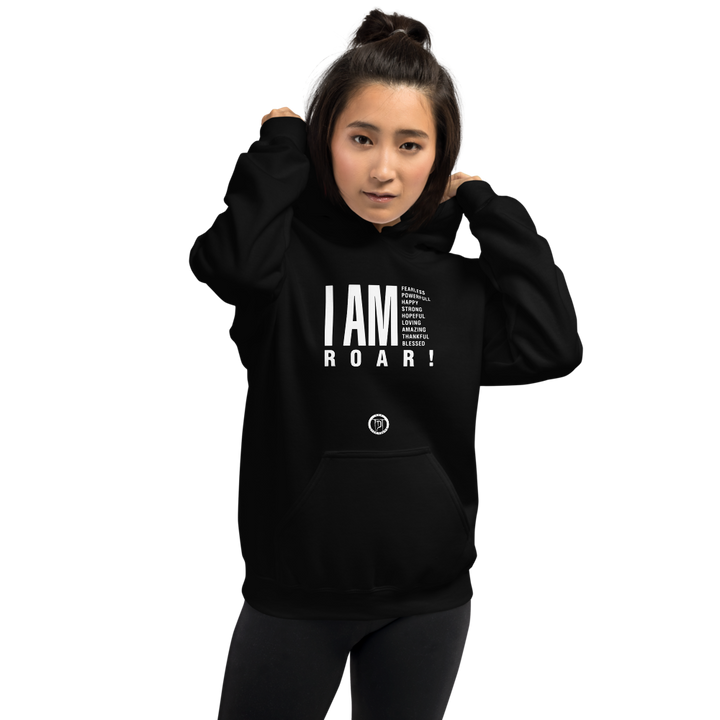 Hoodie women - I am (Roar 2.0), white