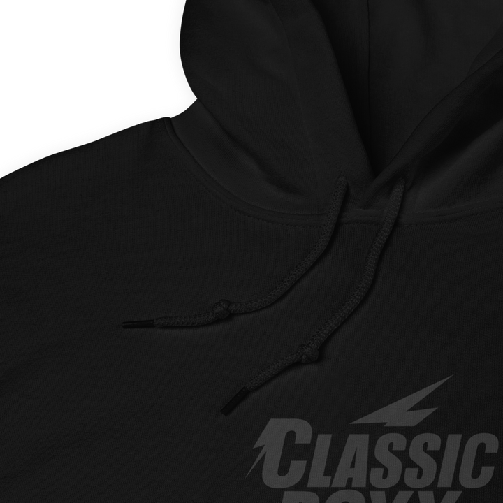 Hoodie Men - Classic RoXX Logo, black on black