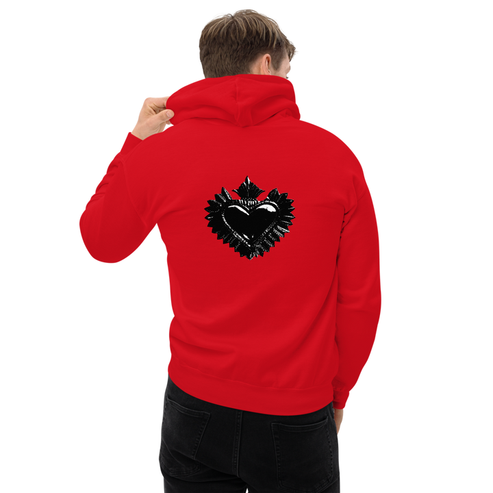 Hoodie Herren - Darker Hearts, Black Heart