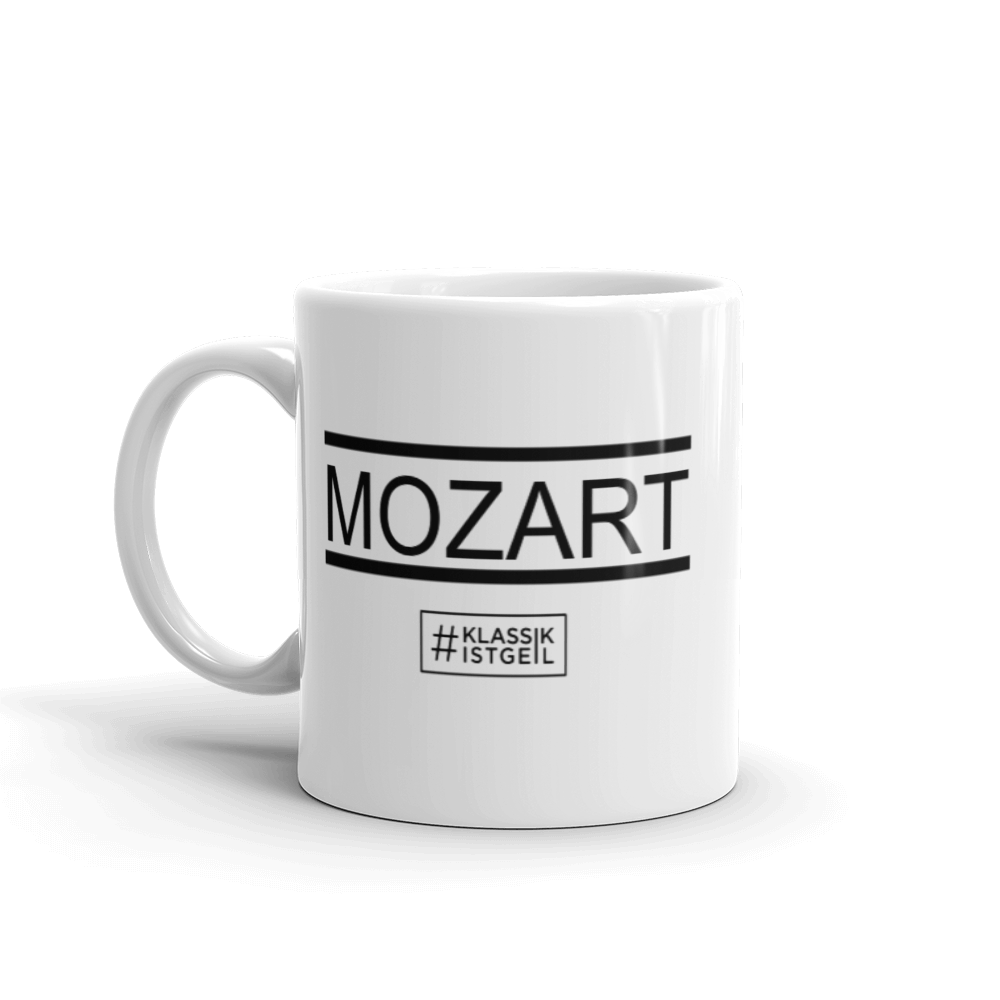 Kop - Mozart logo, hvid