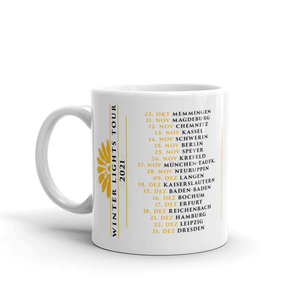 Mug - Winter Lights Tour 2021, white