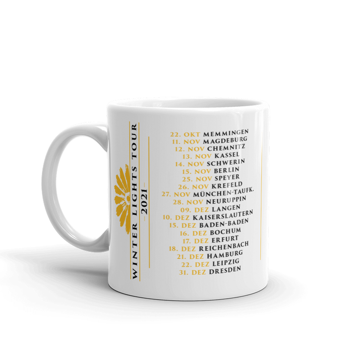 Mug - Winter Lights Tour 2021, white