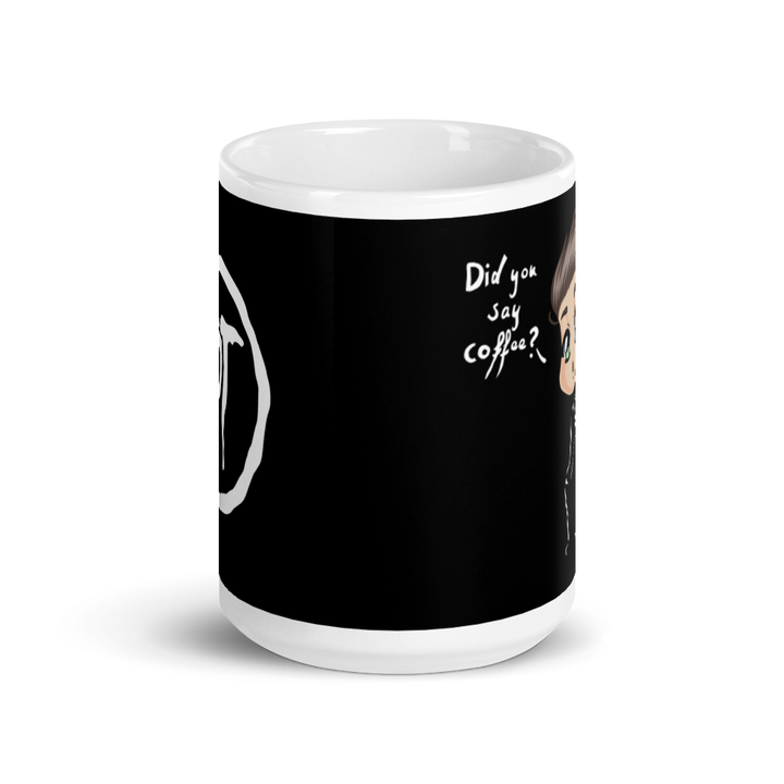 Mug - Mini Dark Tenor, Did you say Coffee?