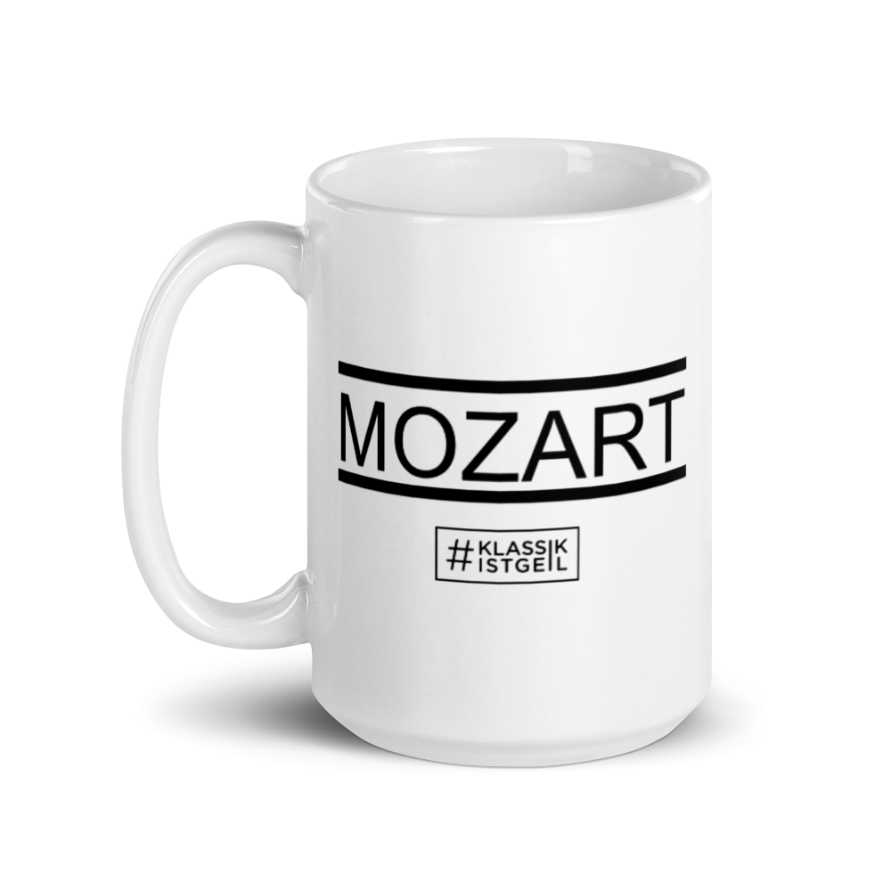 Kop - Mozart logo, hvid