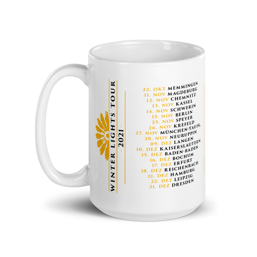 Mug - Winter Lights Tour 2021, white