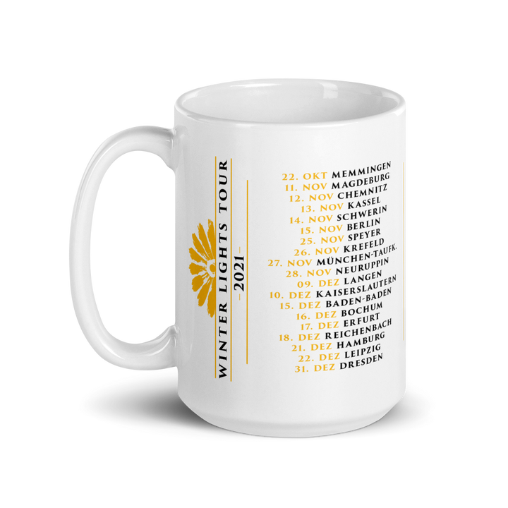 Mug - Winter Lights Tour 2021, white