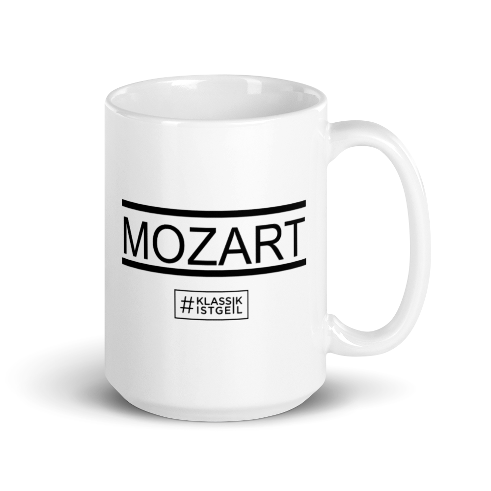 Kop - Mozart logo, hvid