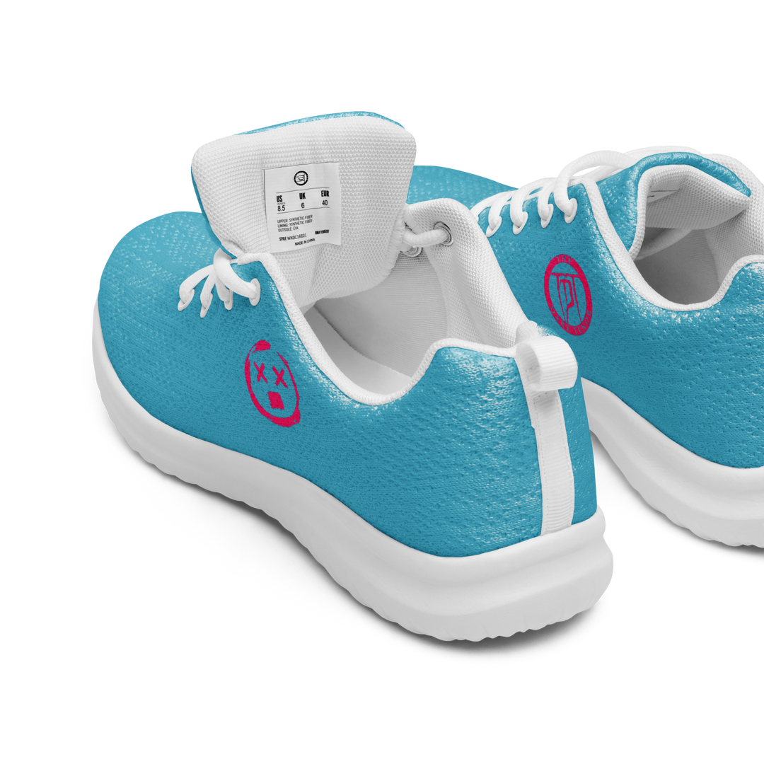 Sneakers Unisex - No Sleep (Nessun Dorma), Blue Sky Pink