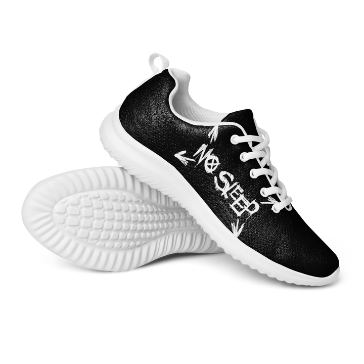 Sneakers Unisex - No Sleep (Nessun Dorma), black white