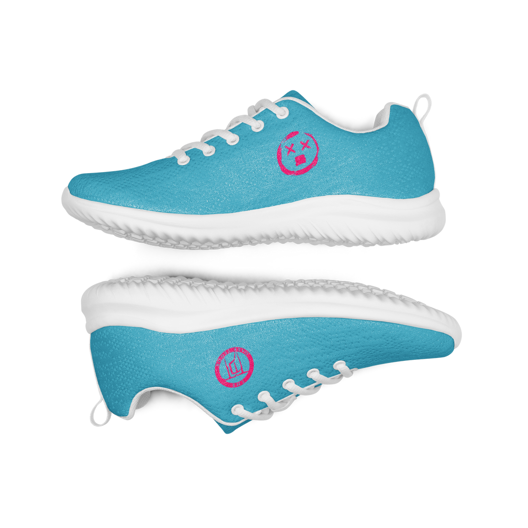 Sneakers Unisex - No Sleep (Nessun Dorma), Blue Sky Pink