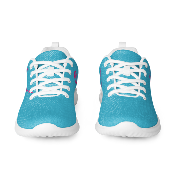 Sneakers Unisex - No Sleep (Nessun Dorma), Blue Sky Pink