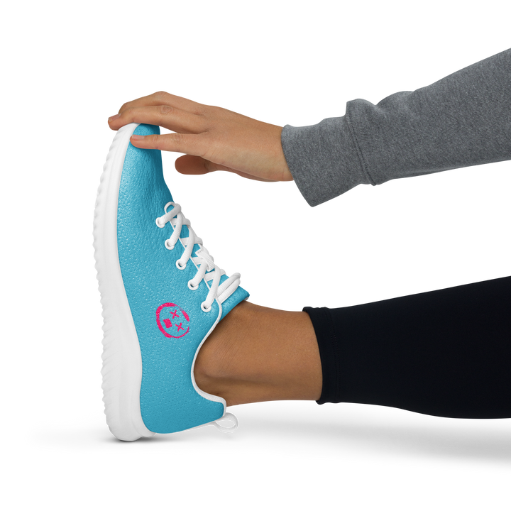 Sneakers Unisex - No Sleep (Nessun Dorma), Blue Sky Pink