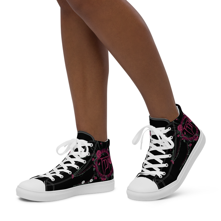 High-Top Schuhe Damen - Unforgettable, Rosen Wappen